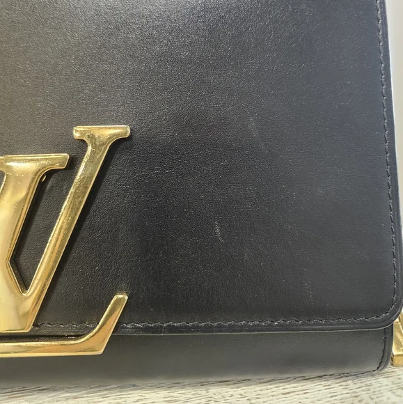 Louis Vuitton Louise Chain Noir Box Pochette GM - Picture 13 of 13
